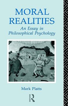portada moral realities; an essay in philosophical psychology (in English)