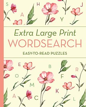 portada Extra Large Print Wordsearch: Easy-To-Read Puzzles (Elegant Extra Large Print Puzzles) 