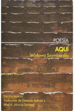 portada Aqui (Poesia (Bartleby)) (in Spanish)