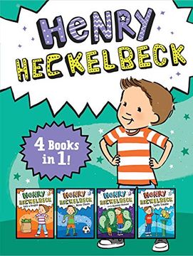 portada Henry Heckelbeck 4 Books in 1!: Henry Heckelbeck Gets a Dragon; Henry Heckelbeck Never Cheats; Henry Heckelbeck and the Haunted Hideout; Henry Heckelb (en Inglés)