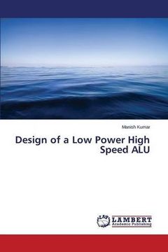 portada Design of a Low Power High Speed ALU