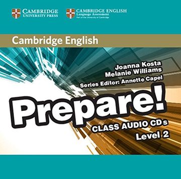 portada Cambridge English Prepare! Level 2 Class Audio cds (2) () (en Inglés)