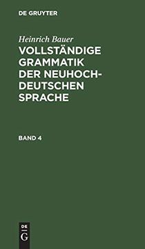portada Vollstã Â¤Ndige Grammatik der Neuhochdeutschen Sprache (German Edition) [Hardcover ] (in German)