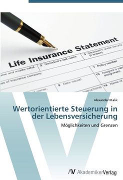 portada Wertorientierte Steuerung in der Lebensversicherung: Möglichkeiten und Grenzen