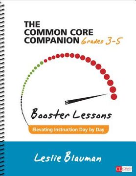 portada The Common Core Companion: Booster Lessons, Grades 3-5: Elevating Instruction day by day (en Inglés)