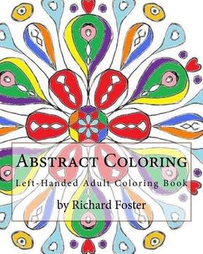 portada Abstract Coloring: Left-Handed Adult Coloring Book