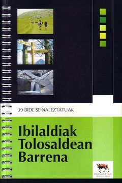 portada Ibilaldiak Tolosaldean Barrena - 39 Bide Seinalizatuak (in Basque)