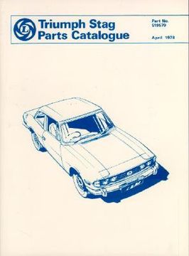 portada triumph stag parts catalog