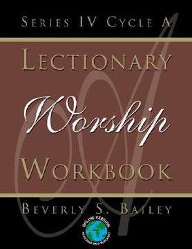 portada lectionary worship workbook, series iv, cycle a (en Inglés)