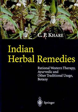 portada indian herbal remedies: rational western therapy, ayurvedic and other traditional usage, botany (en Inglés)