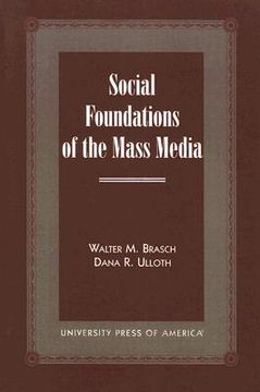 portada social foundations of the mass media (en Inglés)