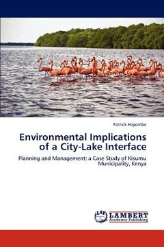 portada environmental implications of a city-lake interface (in English)