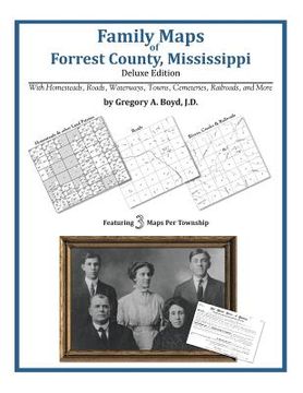 portada Family Maps of Forrest County, Mississippi (en Inglés)