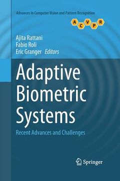 portada Adaptive Biometric Systems: Recent Advances and Challenges (en Inglés)
