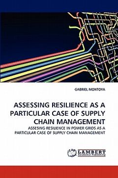 portada assessing resilience as a particular case of supply chain management (en Inglés)