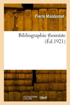 portada Bibliographie thomiste (in French)