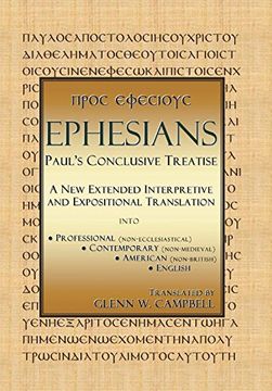 portada Ephesians: Paul's Conclusive Treatise (en Inglés)