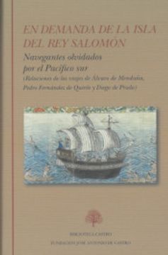 portada En Demanda de la Isla del rey Salomón: Navegantes Olvidados por el Pacífico sur (in Spanish)
