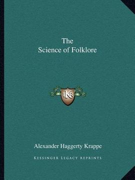 portada the science of folklore (en Inglés)
