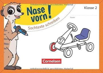 portada Nase Vorn! - Deutsch 2. Schuljahr - Sachtexte Schreiben (in German)