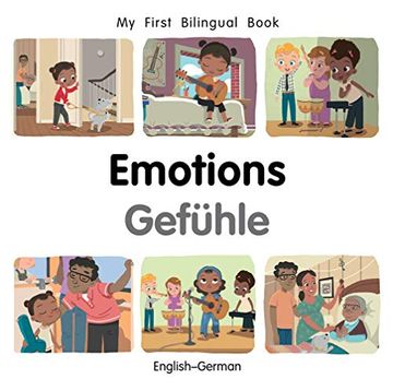 portada My First Bilingual Book-Emotions (English-German) (in German)