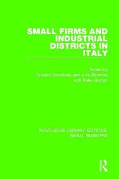 portada Small Firms and Industrial Districts in Italy (in English)