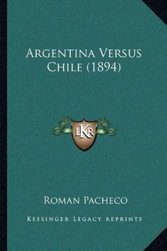 portada Argentina Versus Chile (1894) (in Spanish)