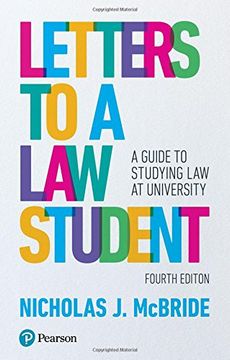 portada Letters to a law Student: A Guide to Studying law at University 