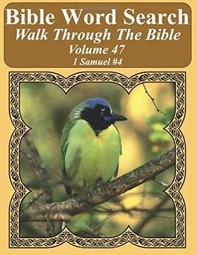 portada Bible Word Search Walk Through the Bible Volume 47: 1 Samuel #4 Extra Large Print (in English)