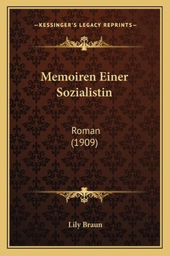 portada Memoiren Einer Sozialistin: Roman (1909) (in German)