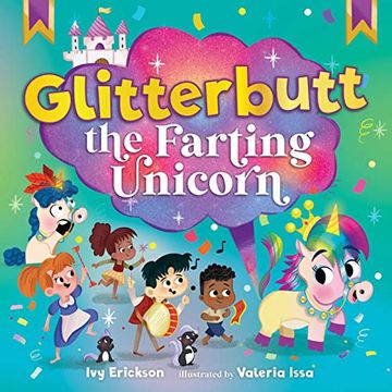 portada Glitterbutt the Farting Unicorn (in English)