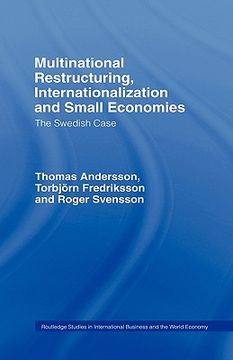 portada multinational restructuring, internationalization and small economies: the swedish case (en Inglés)