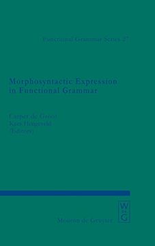 portada Morphosyntactic Expression in Functional Grammar (en Inglés)