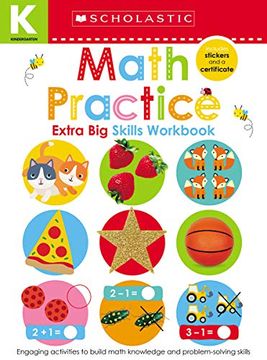 portada Math Practice (Scholastic Early Learners: Kindergarten Extra big Skills Workbook) (en Inglés)