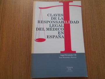 portada Claves de la Responsabilidad Legal del Médico en España.