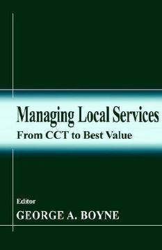 portada managing local services: from cct to best value (en Inglés)