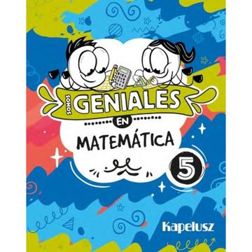 portada Somos Geniales en Matemática 5