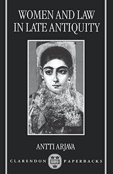 portada Women and law in Late Antiquity (en Inglés)