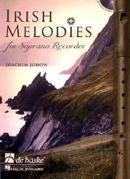 portada Irish melodies for soprano recorder flûte a bec+CD