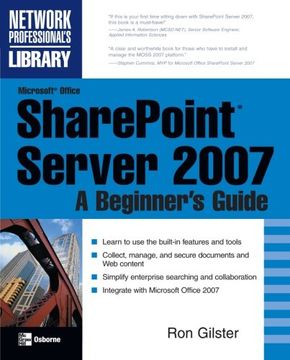 portada Microsoft® Office Sharepoint® Server 2007: A Beginner's Guide (libro en Inglés)