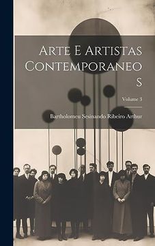 portada Arte e Artistas Contemporaneos; Volume 3 (en Portugués)