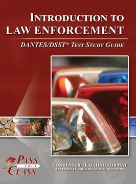 portada Introduction to Law Enforcement DANTES/DSST Test Study Guide (en Inglés)