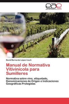 portada manual de normativa vitivin cola para sumilleres