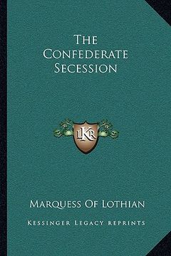 portada the confederate secession