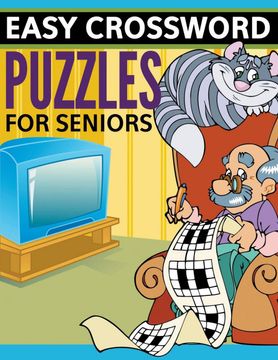 portada Easy Crossword Puzzles for Seniors: Super fun Edition (en Inglés)