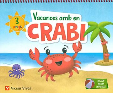 portada Vacances amb en Crabi (3 Anys) 