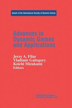 portada Advances in Dynamic Games and Applications (en Inglés)