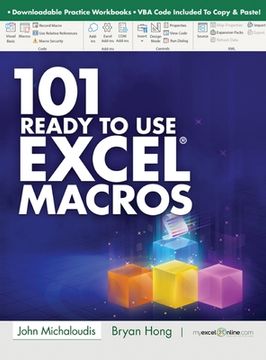 portada 101 Ready To Use Microsoft Excel Macros (en Inglés)