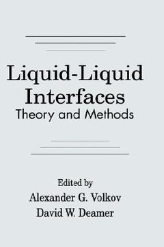 portada liquid-liquid interfacestheory and methods (in English)