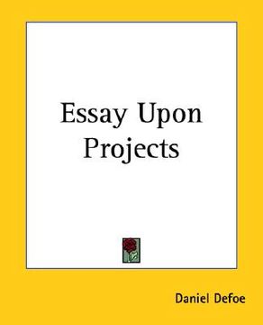 portada essay upon projects (en Inglés)